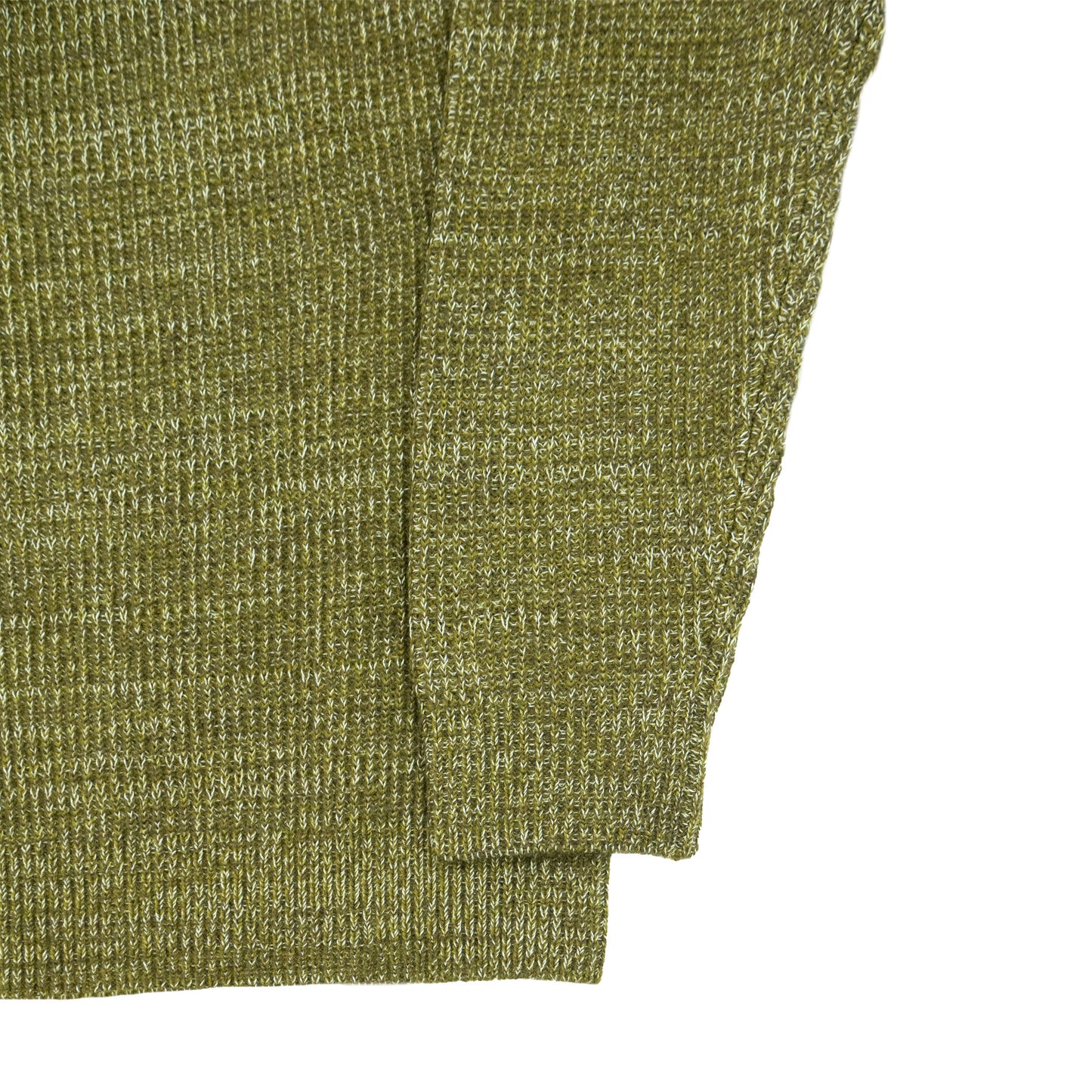 Norse Projects Roald Wool Cotton Rib Sweater - Sitka Green AW24