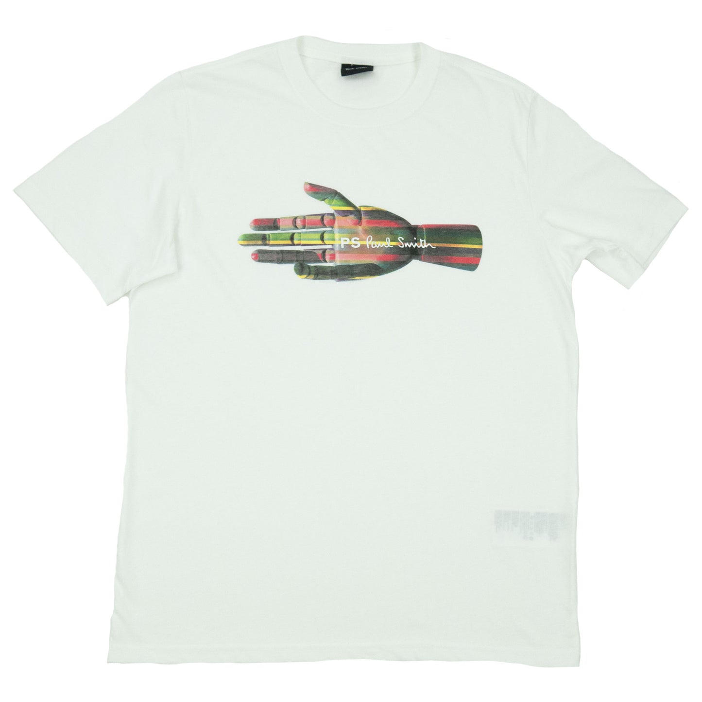 Paul Smith Hand Tee - White AW24