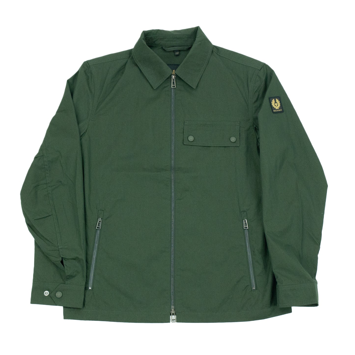 Belstaff Depot Overshirt - Tile Green AW24