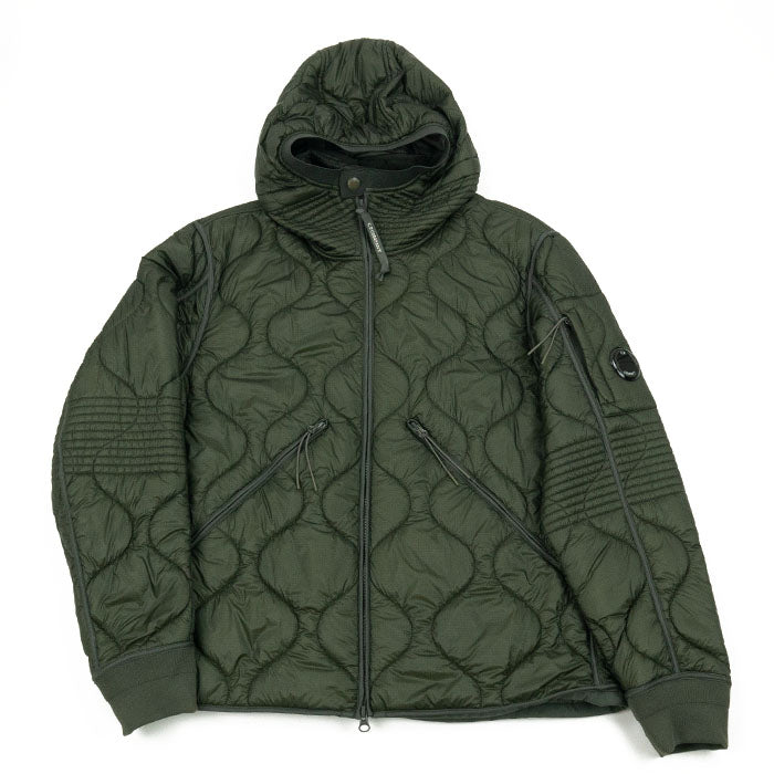 C.P. Company Liner Padded Hooded Jacket - Grape Leaf AW24