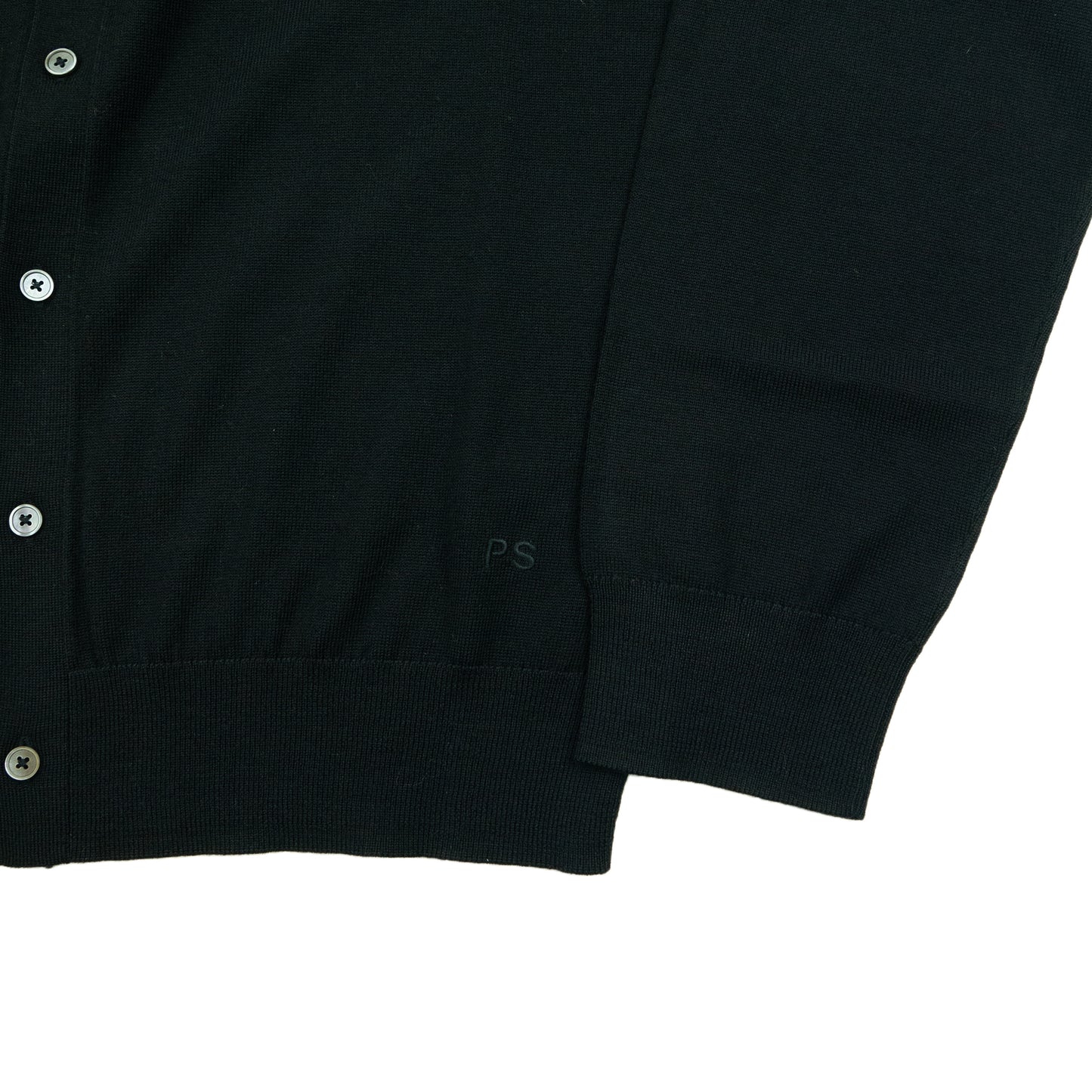 Paul Smith Button Thru Cardigan - Black AW24