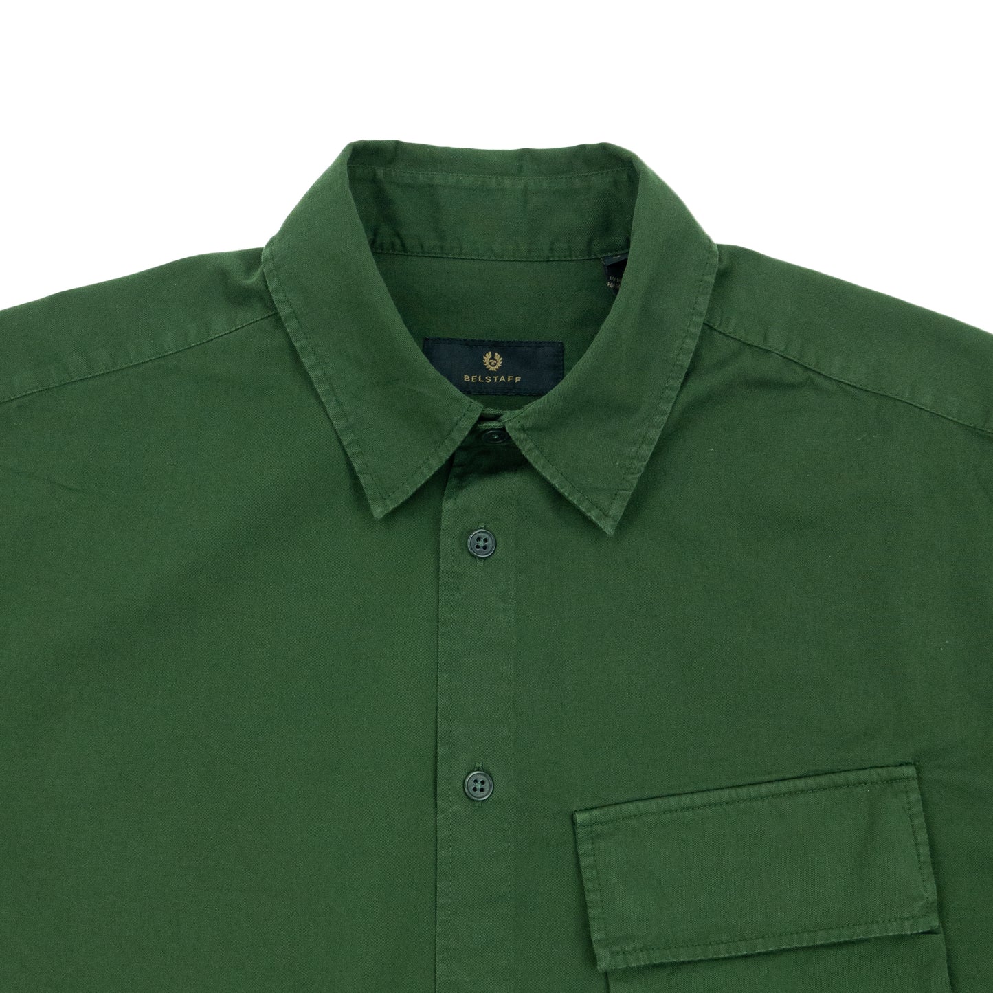 Belstaff Scale Shirt - Tile Green AW24