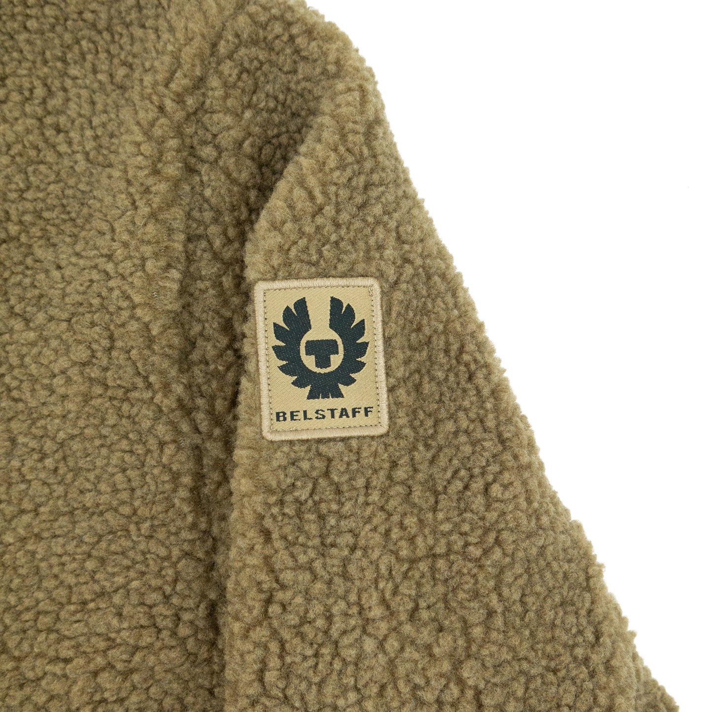 Belstaff Centenary Fleece Jacket - British Khaki AW24