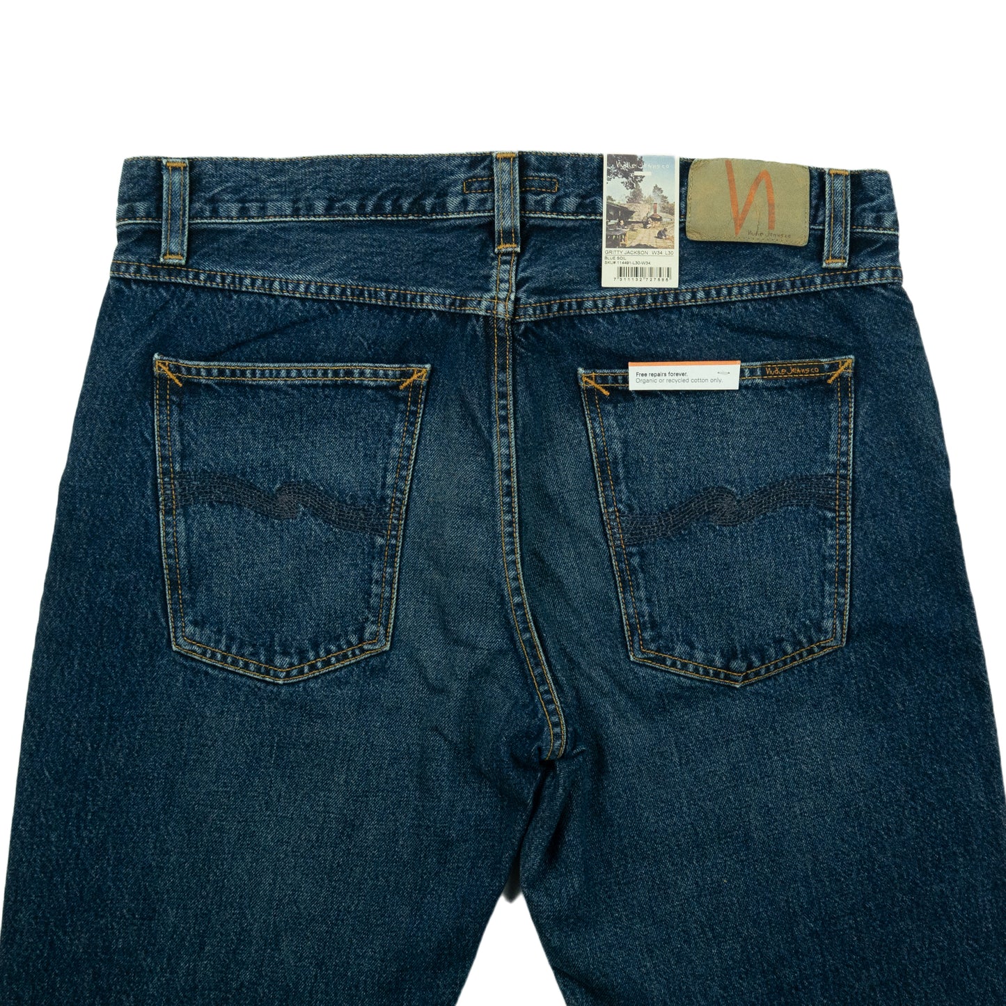 Nudie Jeans Co. Gritty Jackson Blue Soil - AW24