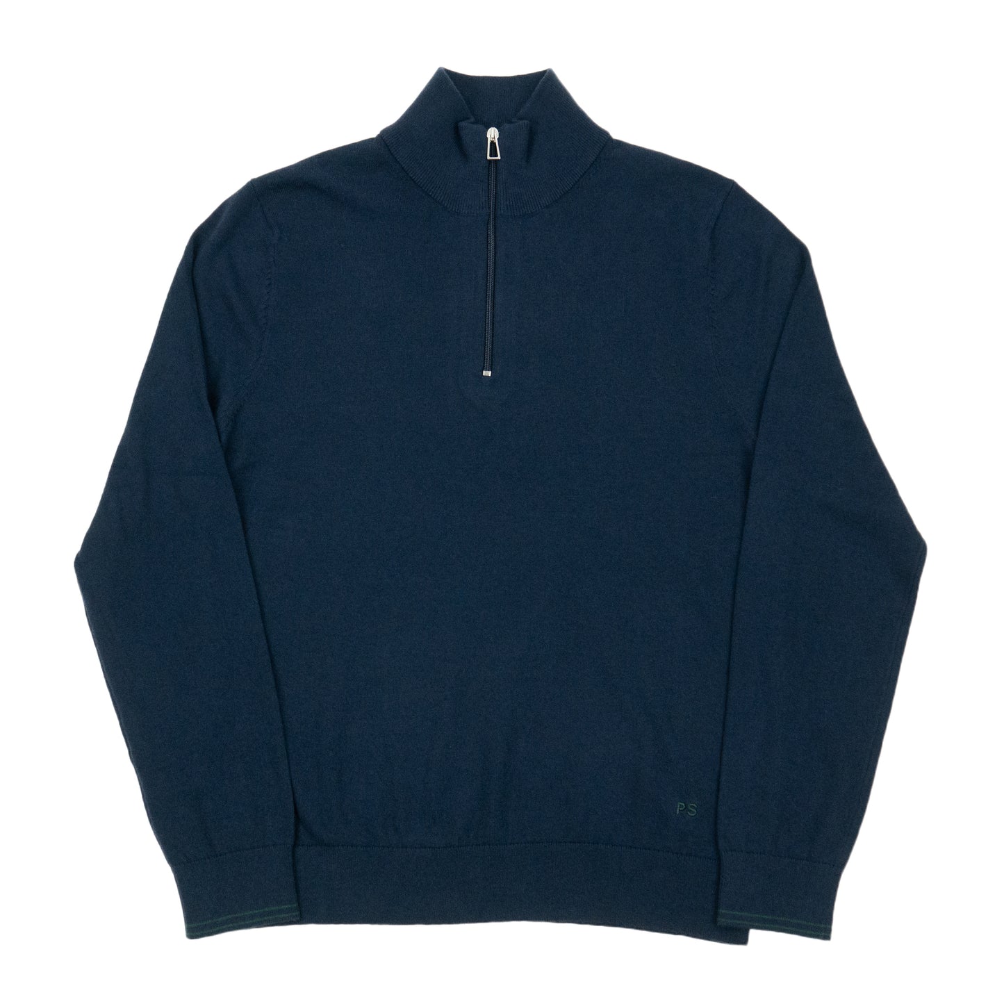 Paul Smith Half Zip Neck Sweater - Navy AW24