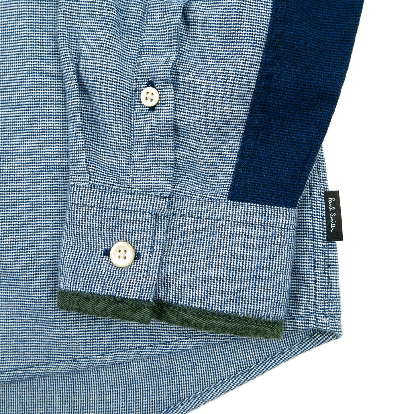 Paul Smith Regular Patch Shirt - Blue AW24