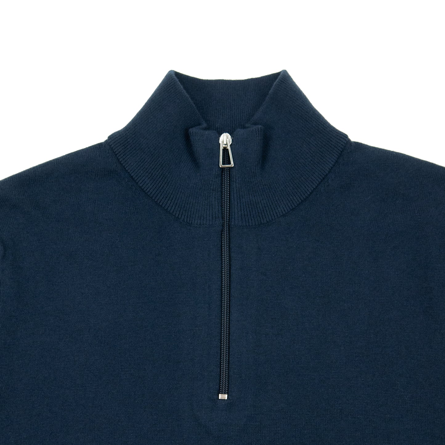 Paul Smith Half Zip Neck Sweater - Navy AW24