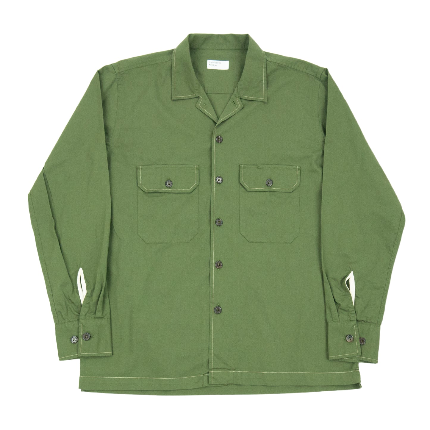 Universal Works. Utility Shirt - Olive AW24