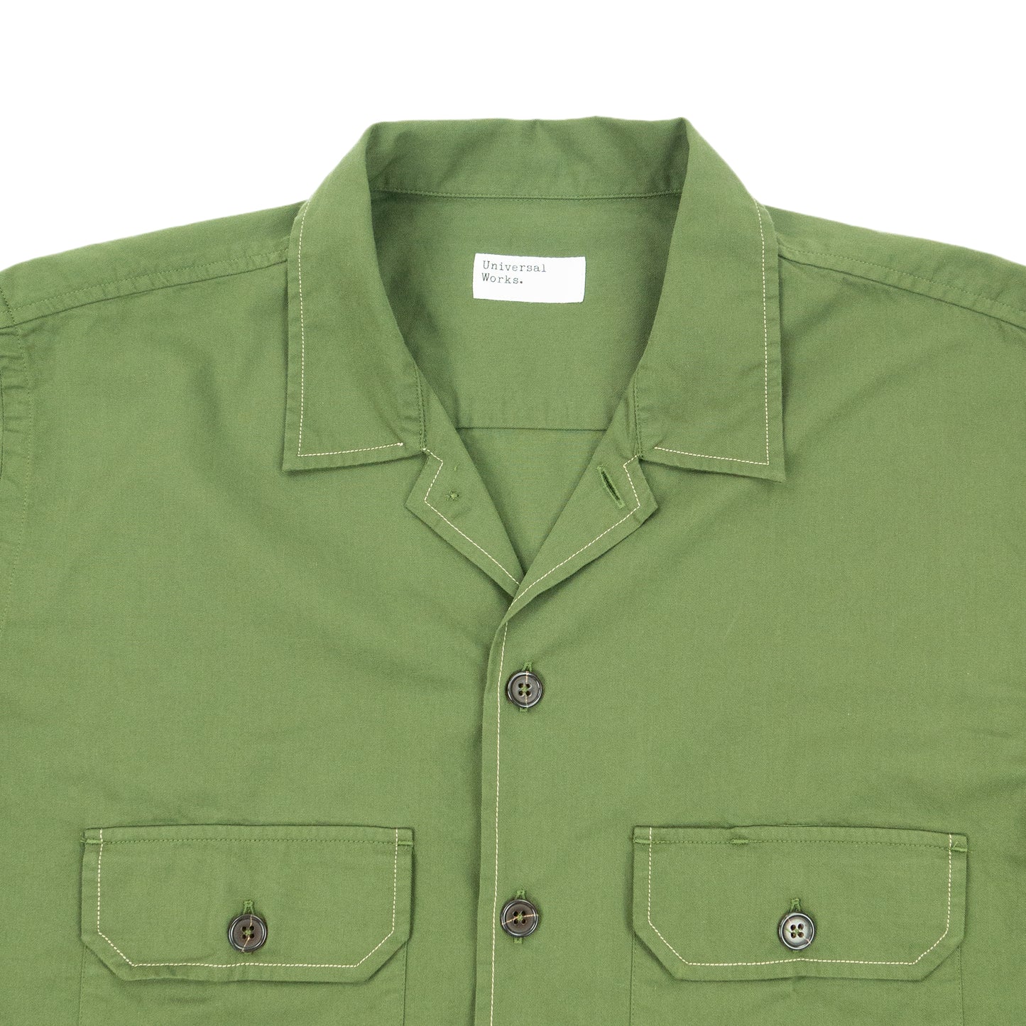 Universal Works. Utility Shirt - Olive AW24