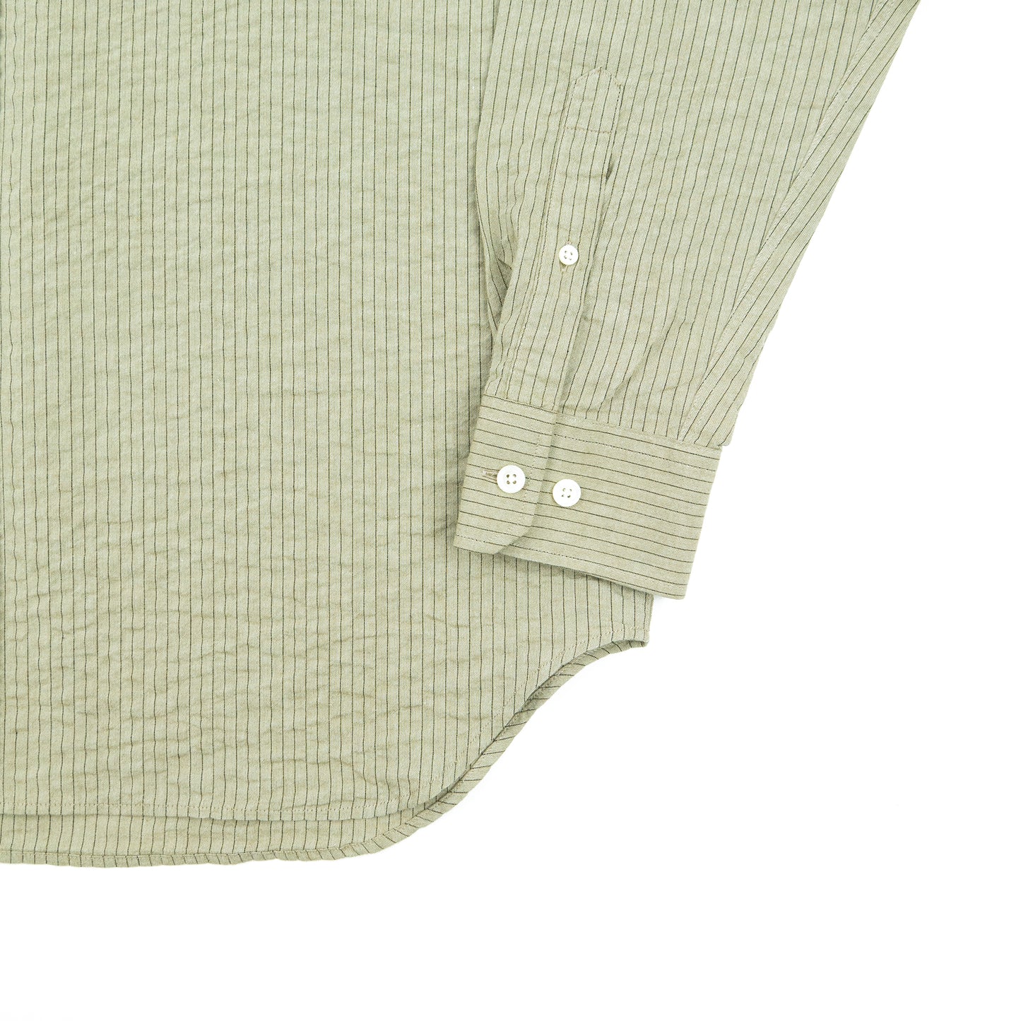 Norse Projects Mo Oversized Striped Shirt - Clay AW24