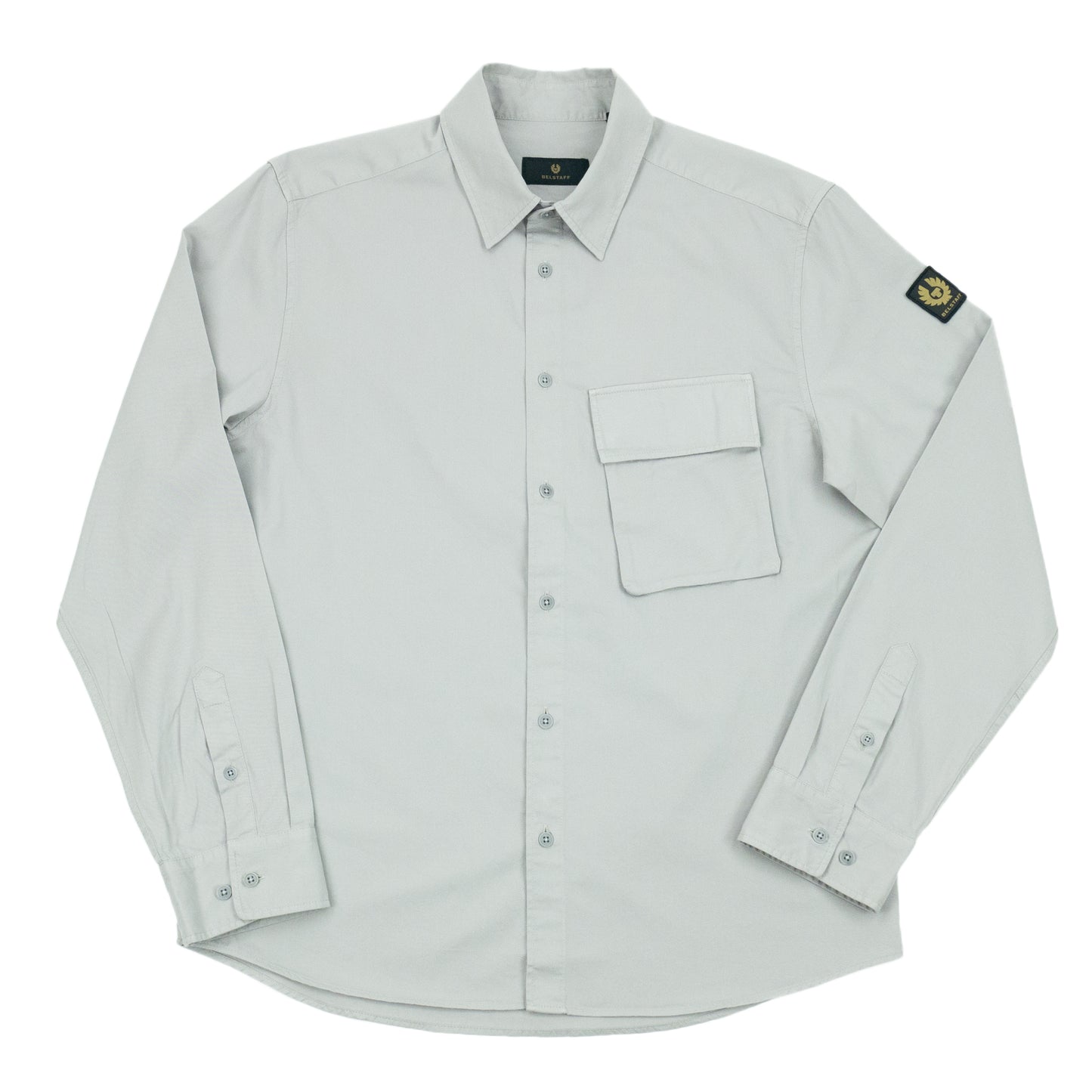 Belstaff Scale Shirt - Chrome Grey AW24