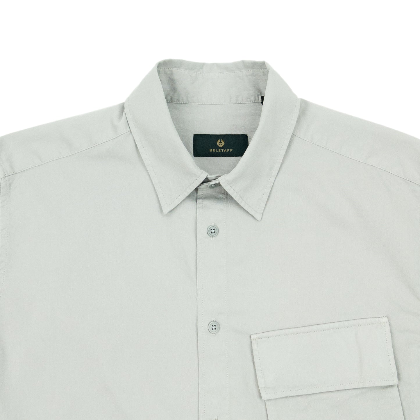 Belstaff Scale Shirt - Chrome Grey AW24