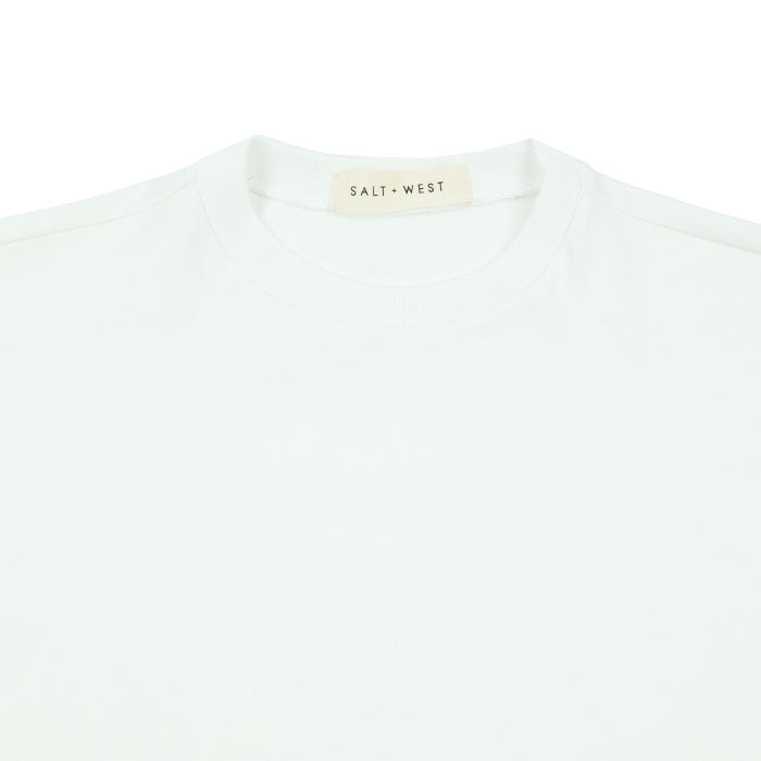 Salt + West Titus Oversized Tee White