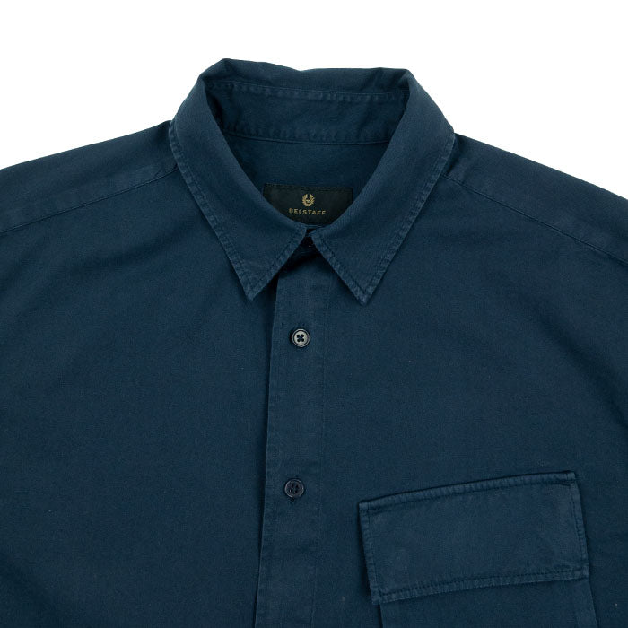 Belstaff Scale Shirt - Dark Ink AW24