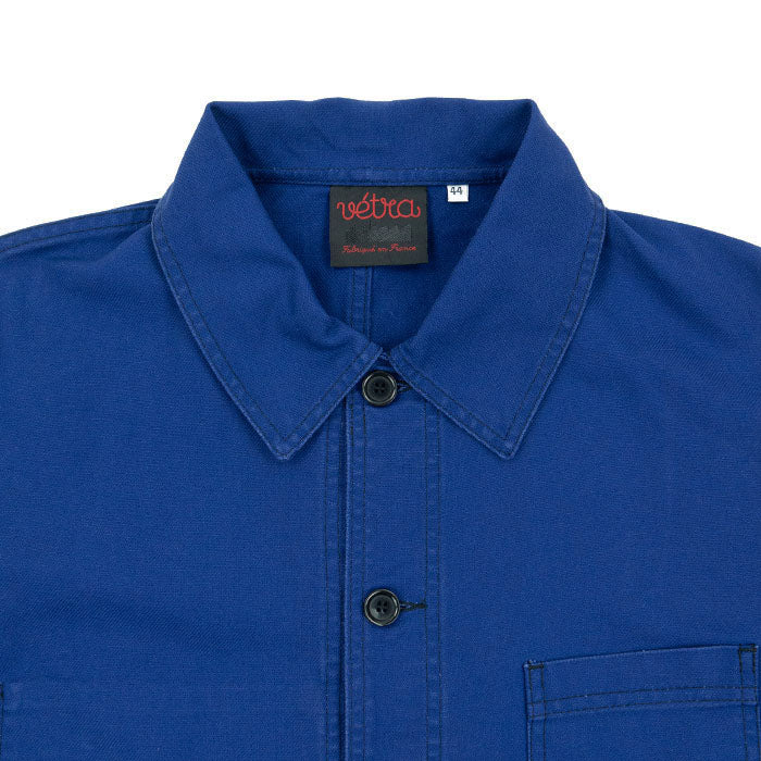 Vetra-1G45/4-Twill Workjacket-Hydrone-Made in France-Bleu de Travial-Room26Clothing