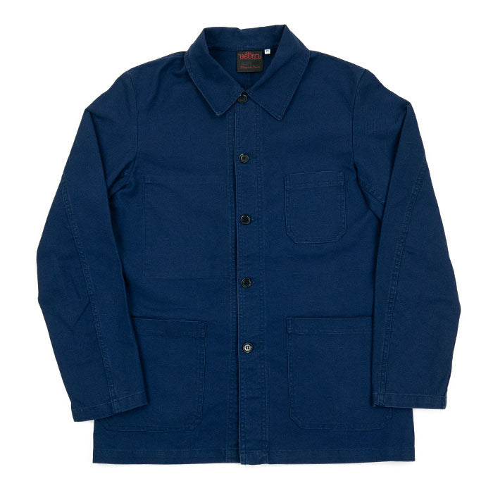 Vetra-1G55/4-Twill Workjacket-Navy-Made in France-Bleu de Travial-Room26Clothing