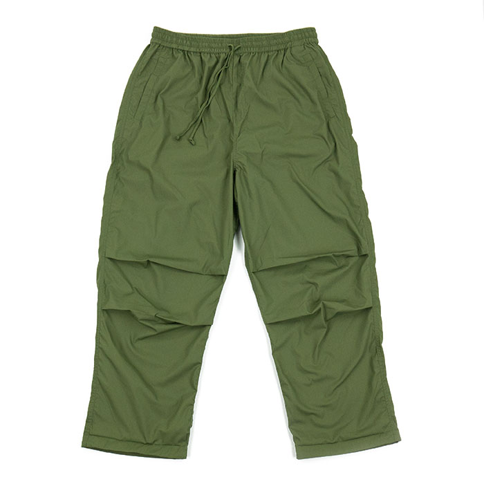 Universal Works. Parachute Pant - Recycled Poly Tech - Olive S24 - Room26